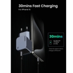 Зарядно устройство Ugreen X703 35006 - 220V 1xUSB-C,GaN,30W, NEXODE PRO