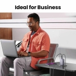 3-портово бързо зарядно устройство Ugreen NEXODE PRO X757 25874 - 220V 2xUSB-C,1xUSB A, GaN,100W