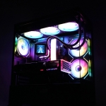 Zalman кутия Case ATX - Chronix BLACK V2 - 3 x 120 mm A-RGB, USB-C, Tempered Glass