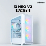 Zalman кутия Case ATX - I3 NEO V2 White - RGB, Mesh