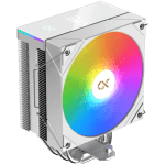 AK4 Digital Arctic (WH, ARGB & Digital LED Panel Top Cover, ARGB PWM Fan, Intel Backplate, Mini ARGB LED Controller)