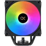 AK4 Digital (Black, ARGB & Digital LED Panel Top Cover, ARGB PWM Fan, Intel Backplate, Mini ARGB LED Controller)