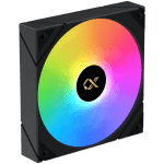 AK4 Digital (Black, ARGB & Digital LED Panel Top Cover, ARGB PWM Fan, Intel Backplate, Mini ARGB LED Controller)
