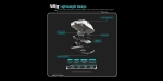 VXE професионална геймърска мишка Wireless Gaming Mouse Dragonfly R1 SE+ - Huano Blue Glow V2, White