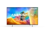 Телевизор Philips 55PQS8501/12, 55'' 4K UHD QLED (3840x2160), DVB-T/T2/T2-HD/C/S/S2, 60Hz, 3 sided Ambilight, Pixel Precise UHD, HDR10, HLG, Titan OS , 3*HDMI, 2*USB, WiFi 802.11ac, EasyLink 3.0, 12W RMS, Black