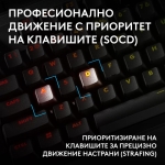 Геймърска механична клавиатура Logitech G Pro X2 RAPID TKL, Magnetic Analog Linear Switch - Черен
