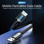 Vention Кабел USB 3.0 AM / Micro USB BM 0.25m - COPBC