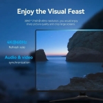Vention Кабел Cable - Display Port v1.2 DP M / M Black 4K 3.0M - HAKBI