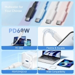 Vention Кабел USB 2.0 C M / USB-C M 1.0m White - TRCWF