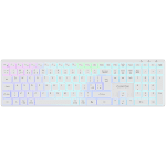 CANYON keyboard HKB-W11 UK/US RGB Dual Mode Wireless White