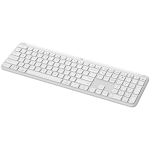 LOGITECH SIGNATURE SLIM WIRELESS KEYBOARD K950 - OFF WHITE - US INT'L - 2.4GHZ/BT - INTNL-973