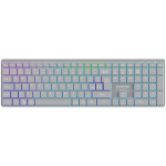 CANYON keyboard HKB-W11 UK/US RGB Dual Mode Wireless Grey