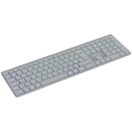 CANYON keyboard HKB-W11 UK/US RGB Dual Mode Wireless Grey