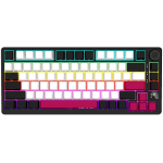 LORGAR KBP7075W, Wireless 75% Mechanical Gaming Keyboard Pro, Black/red, EN layout