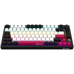 LORGAR KBP7075W, Wireless 75% Mechanical Gaming Keyboard Pro, Black/red, EN layout