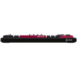 LORGAR KBP7075W, Wireless 75% Mechanical Gaming Keyboard Pro, Black/red, EN layout