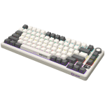 LORGAR KBP7075W, Wireless 75% Mechanical Gaming Keyboard Pro, Beige, EN layout