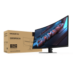 Геймърски Монитор Gigabyte GS32QCA - 32" VA 1500R, QHD (2560x1440), 180Hz, 1ms, HDR Ready