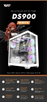 Darkflash кутия Case ATX - DS900 White - USB-C