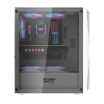 Darkflash кутия Case ATX - DK352 White - 4 fans included