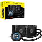 CORSAIR NAUTILUS 240 LCD, 240mm Radiator, Liquid CPU Cooler