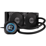 CORSAIR NAUTILUS 240 LCD, 240mm Radiator, Liquid CPU Cooler