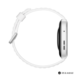 Часовник Huawei Watch Fit 5 Pro Niki-B29FS White + Huawei Freebuds SE 4 ANC, White