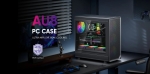 1stPlayer кутия Case ATX - AU8 Black - 4 x 140 mm A-RGB fans included, USB-C