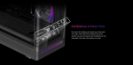 1stPlayer кутия Case ATX - PB8 Black - 3 x 120 mm A-RGB fans included, USB-C