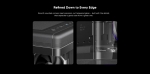 1stPlayer кутия Case ATX - PB8 Black - 3 x 120 mm A-RGB fans included, USB-C