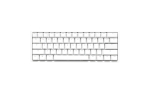 Ducky професионална геймърска механична клавиатура Professional Gaming Mechanical Keyboard One 2 Pro Mini Pure White - Kailh Box Brown [Tactile]