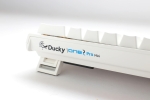 Ducky професионална геймърска механична клавиатура Professional Gaming Mechanical Keyboard One 2 Pro Mini Pure White - Kailh Box Brown [Tactile]