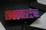 Ducky професионална геймърска механична клавиатура Professional Gaming Mechanical Keyboard One 3 Aura Black - Cherry MX RGB Brown Switches [Tactile]