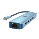 VCom докинг станция Docking Station Type-C 6-in-1 - CUE55 - PD3.0 100W, LAN 1000Mbps, HDMI, USB3.0 x 3