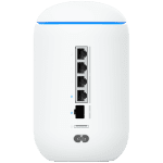 Ubiquiti UniFi UDR7 Dream Router 7 Desktop 10G Cloud Gateway with integrated WiFi 7, PoE switch, microSD storage, and full UniFi application support, 10G SFP+ and (1) 2.5 GbE RJ45 WAN port, 64 GB microSD