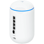 Ubiquiti UniFi UDR7 Dream Router 7 Desktop 10G Cloud Gateway with integrated WiFi 7, PoE switch, microSD storage, and full UniFi application support, 10G SFP+ and (1) 2.5 GbE RJ45 WAN port, 64 GB microSD