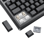 Bluetooth и безжична механична геймърска клавиатура Redragon Uranus 87 Pro K737B-RGB-PRO, RGB осветление - черна