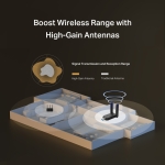 Безжичен 2-лентов USB адаптер с висок коефициент на усилване Mercusys MA72XH AX1800