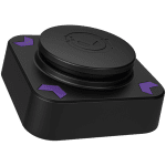 LORGAR SMP40, RGB Microphone with external mute button and metal stand, Black