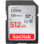 SanDisk Ultra 512GB SDXC Memory Card 150MB/s