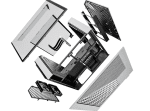 Кутия HYTE Y60 Tempered Glass, Mid-Tower, Бяло и Черно