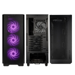 Кутия Kolink Unity Solar ARGB Mesh Mid-Tower, Black