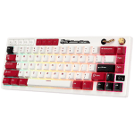 ROYAL KLUDGE RK M65 Famicom Gaming Keyboard Cream switch