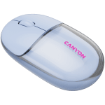 CANYON mouse OnClick 24 BT/ Wireless Transparent/Blue