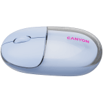 CANYON mouse OnClick 24 BT/ Wireless Transparent/Blue