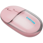 CANYON mouse OnClick 24 BT/ Wireless Transparent/Pink