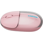 CANYON mouse OnClick 24 BT/ Wireless Transparent/Pink