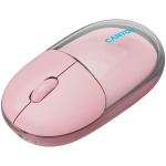 CANYON mouse OnClick 24 BT/ Wireless Transparent/Pink