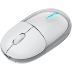 CANYON mouse OnClick 24 BT/ Wireless Transparent/White