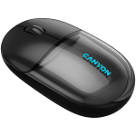 CANYON mouse OnClick 24 BT/ Wireless Transparent/Black